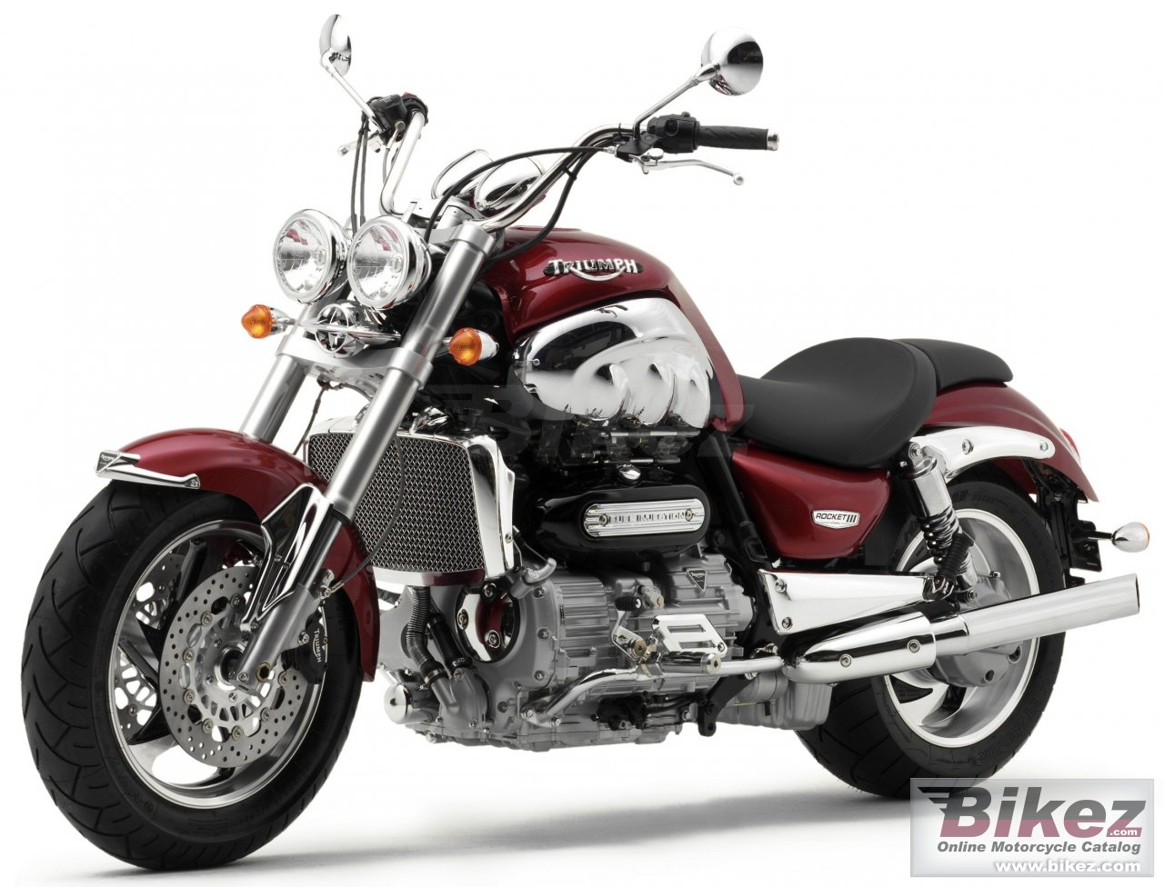 Big Triumph rocket iii picture and wallpaper from Bikez.com